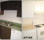 Before after kitchen