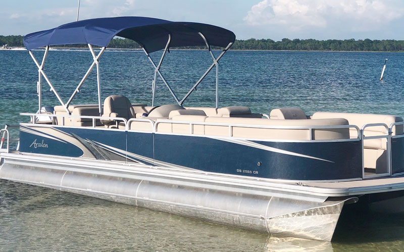 Salty Pontoons Pontoon Boat Rental in Panama City Beach, Fl